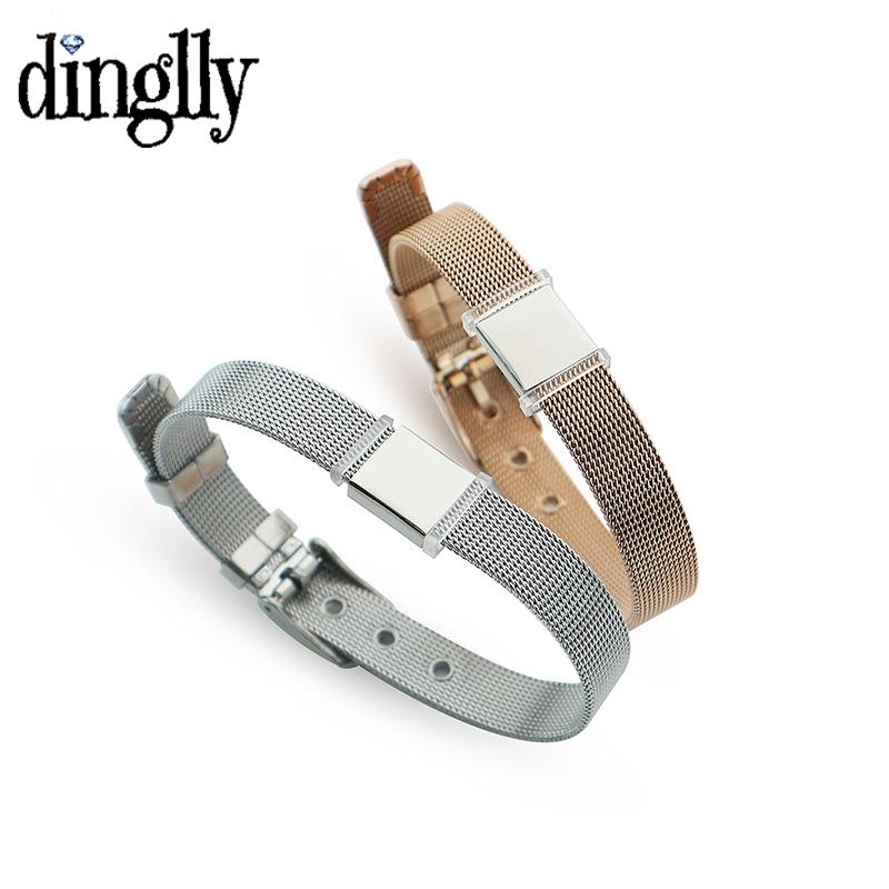 Mesh Strap Metal - DINGLLY 10mm haute qualité en acier