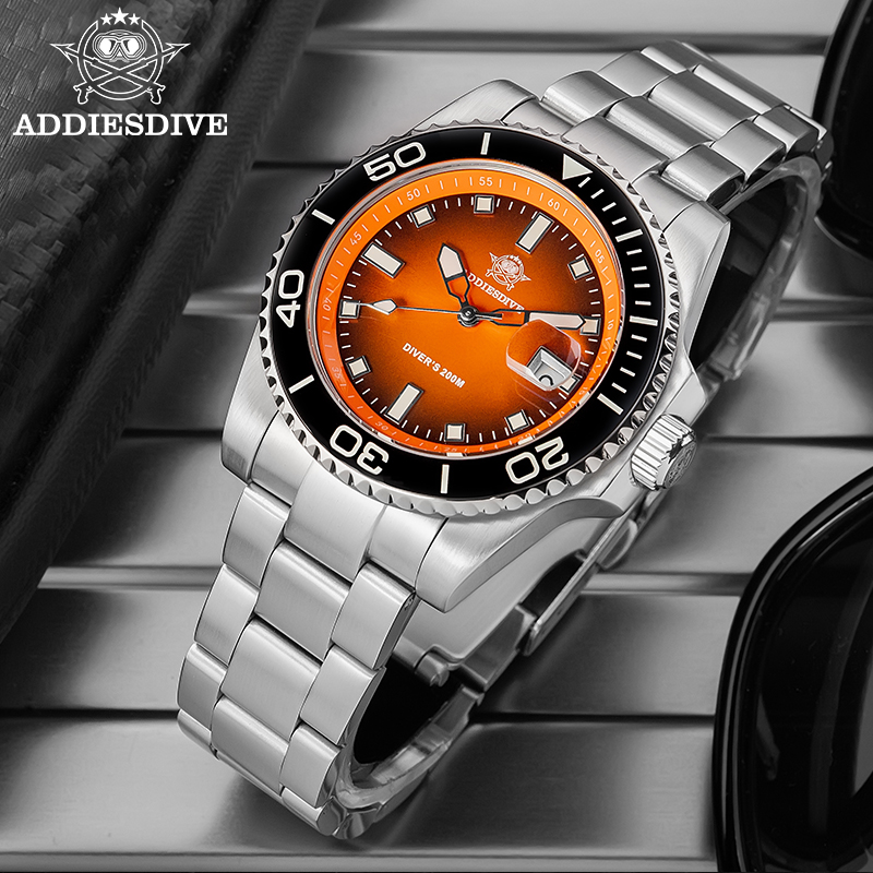 Rolex Watch Submariner - ADDIESDIVE Montre pour homme, montre de
