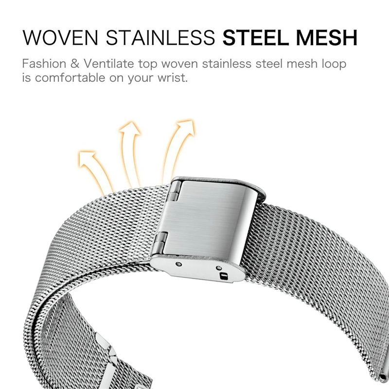 Bracelet en maille milanaise e - Mesh Strap Metal avis et prix