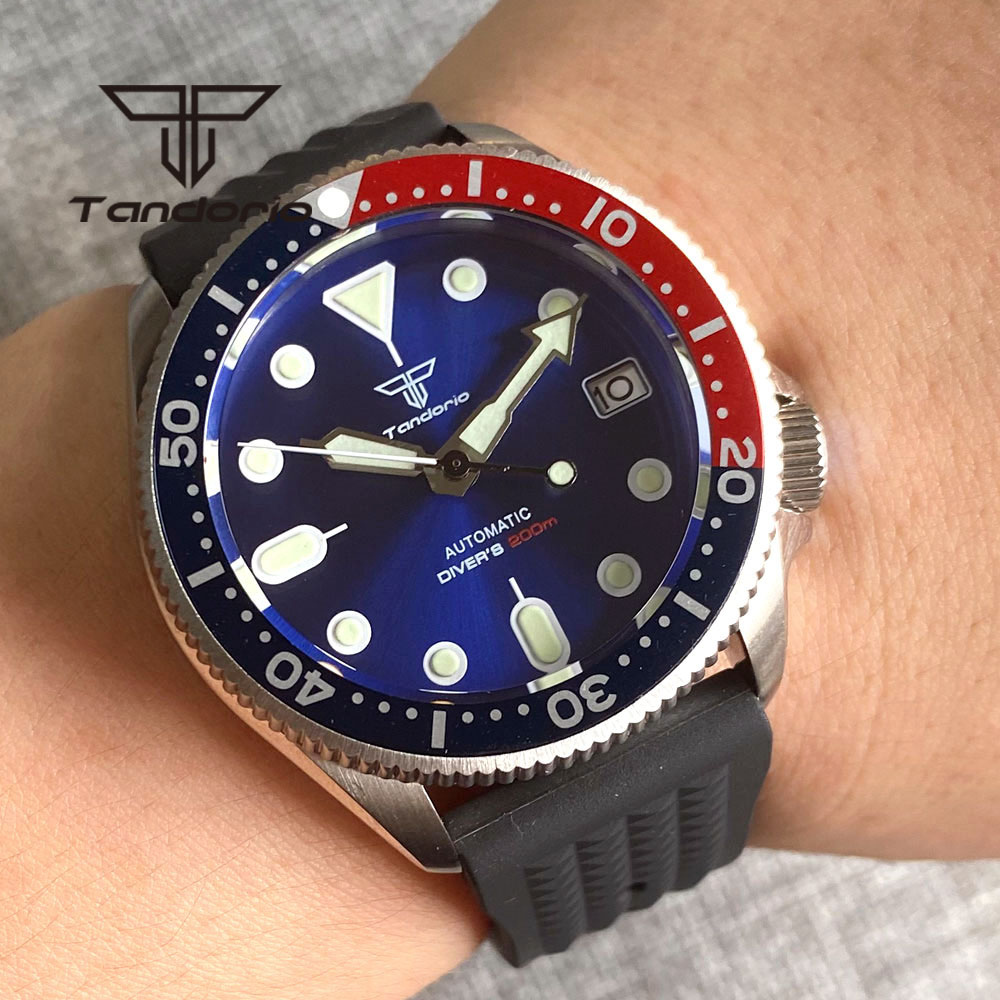 Tandorio NH35A – montre automa - Rubber Strap Diver avis et prix