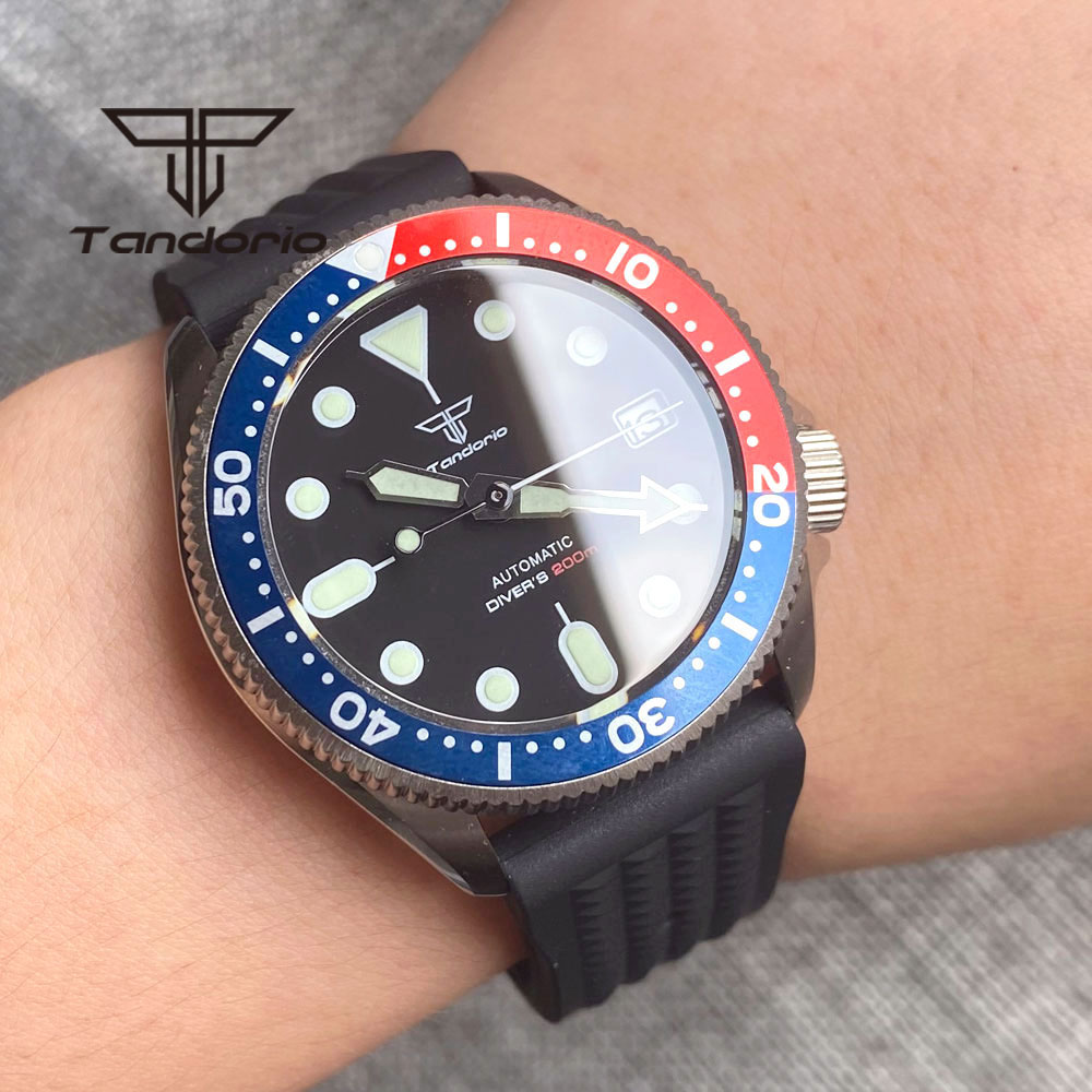 Tandorio NH35A – montre automa - Rubber Strap Diver avis et prix