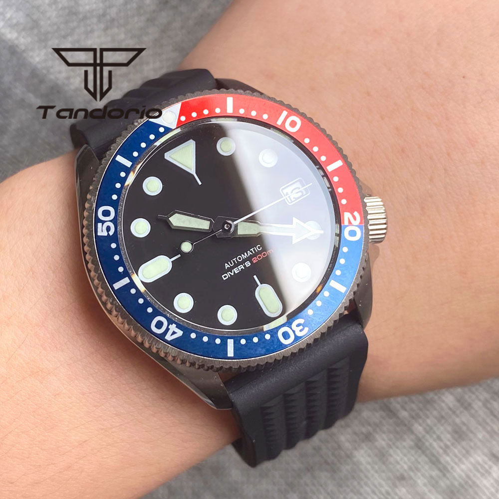 Tandorio NH35A – montre automa - Rubber Strap Diver avis et prix