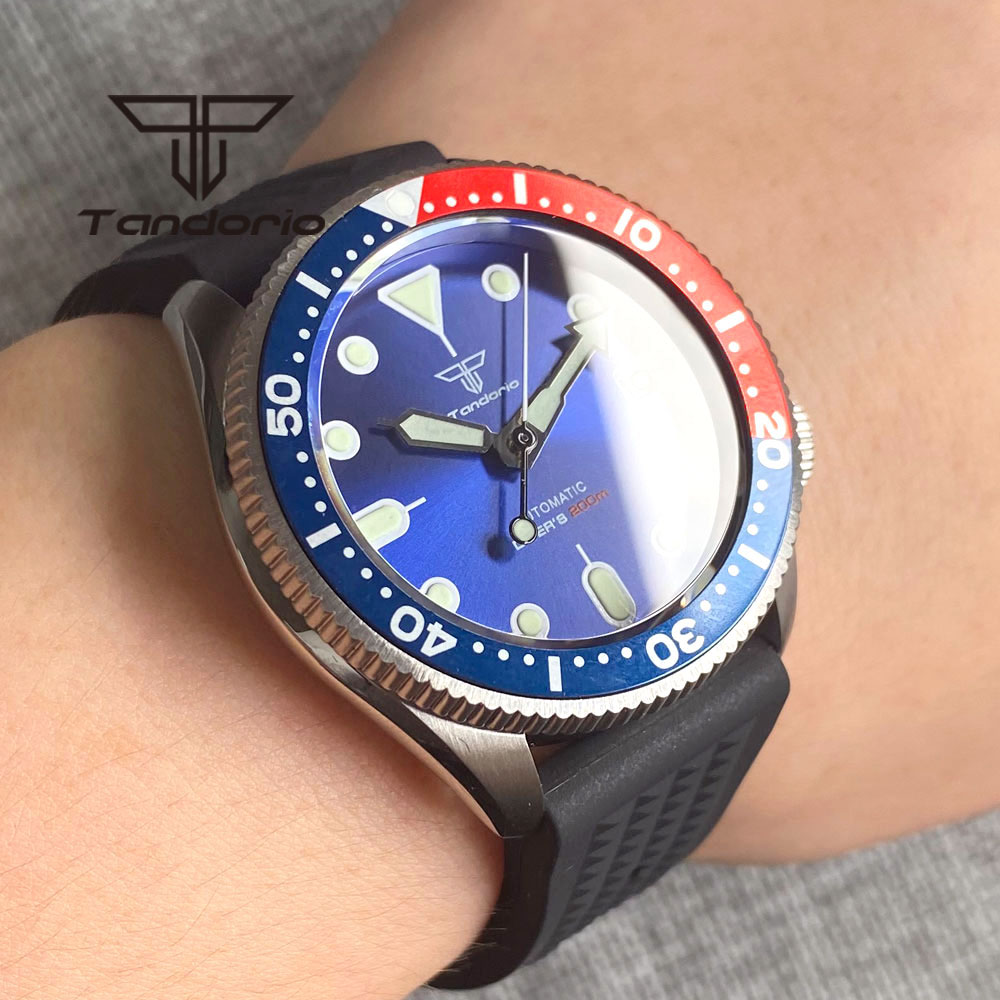 Tandorio NH35A – montre automa - Rubber Strap Diver avis et prix